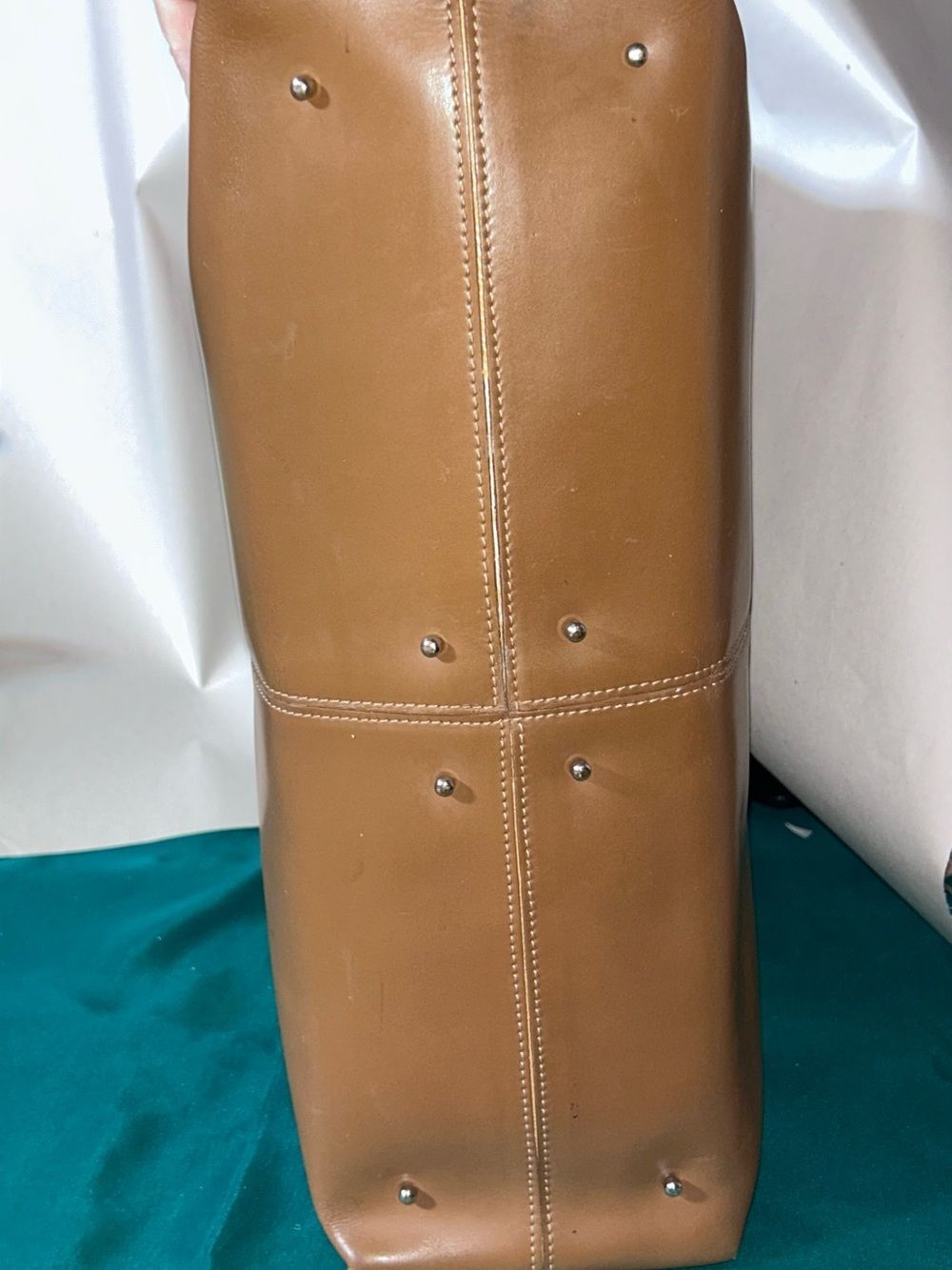 Gianni Chiarini Firenze Giuditta EUC Italian Made Tan Cognac Leather Tote - Picture 13 of 16